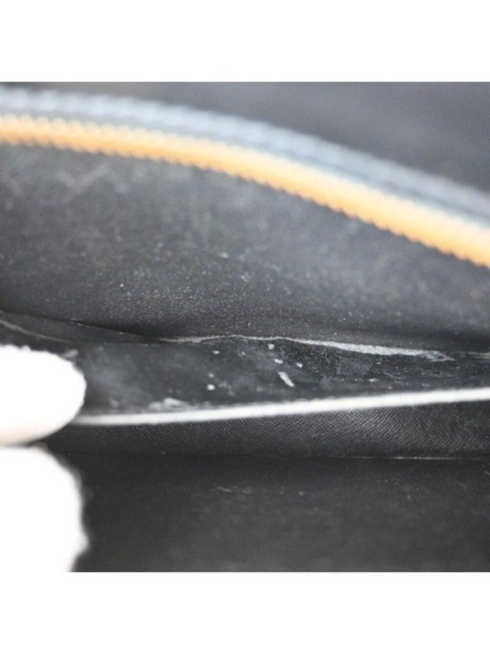 Louis Vuitton Pochette Homme Clutch Handbag Epi Black - Picture 14 of 15